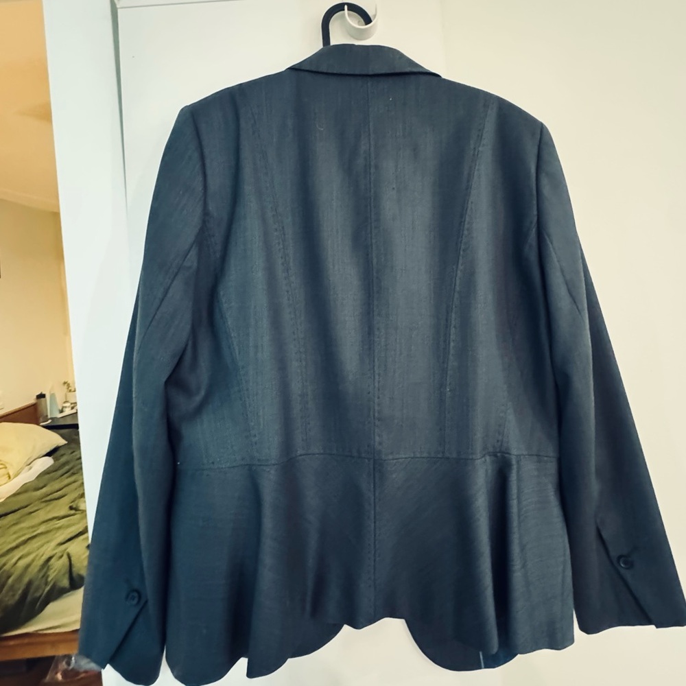 Blue Grey Austin Reed Blazer Size 16 - Picture 2 of 5